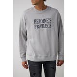 GRY | 裏起毛配色ステッチトップス | AZUL BY MOUSSY