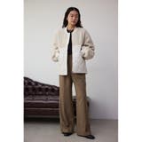 スウィッチングボアブルゾン | AZUL BY MOUSSY | 詳細画像4