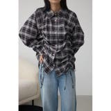 柄BLK5 | ドロストシャツ | AZUL BY MOUSSY