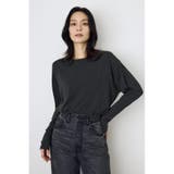 L/BLK1 | シアーカットトップス | AZUL BY MOUSSY