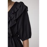 ラッフルショルダーブラウス | AZUL BY MOUSSY | 詳細画像24 