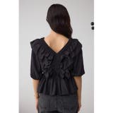 ラッフルショルダーブラウス | AZUL BY MOUSSY | 詳細画像27 