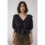ラッフルショルダーブラウス | AZUL BY MOUSSY | 詳細画像19 