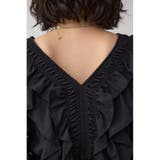 ラッフルショルダーブラウス | AZUL BY MOUSSY | 詳細画像23 