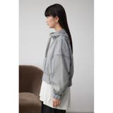 シアーフーディーブルゾン | AZUL BY MOUSSY | 詳細画像28 