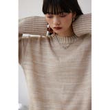 ミックスヤーンニットトップス | AZUL BY MOUSSY | 詳細画像24