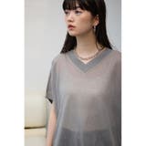 シアーワイドルーズニット | AZUL BY MOUSSY | 詳細画像31 