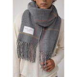 柄GRY5 | リバーシブルマフラー | AZUL BY MOUSSY