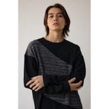 ヘビーワッフルバイカラートップス | AZUL BY MOUSSY | 詳細画像14 