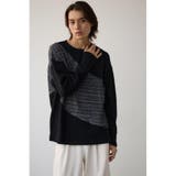 ヘビーワッフルバイカラートップス | AZUL BY MOUSSY | 詳細画像15
