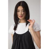 インナーSETフロントギャザーキャミワンピース | AZUL BY MOUSSY | 詳細画像2 