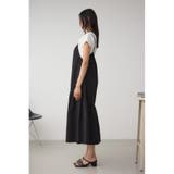 インナーSETフロントギャザーキャミワンピース | AZUL BY MOUSSY | 詳細画像6 