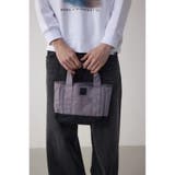 パッチミニトートスクエアバッグ | AZUL BY MOUSSY | 詳細画像2 