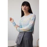 ニュアンスパターンシアートップス | AZUL BY MOUSSY | 詳細画像12 