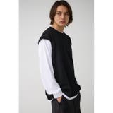 ベストセットロングTシャツ | AZUL BY MOUSSY | 詳細画像3
