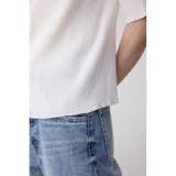 ドレープデザイン5分袖リブニット | AZUL BY MOUSSY | 詳細画像10