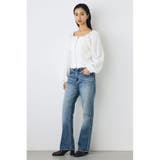 2WAYオフショルダブルジップドビーブラウス | AZUL BY MOUSSY | 詳細画像6 