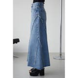 AZUL DENIM フリンジ切替デニムスカート | AZUL BY MOUSSY | 詳細画像6 