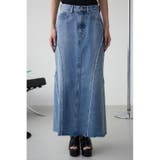 AZUL DENIM フリンジ切替デニムスカート | AZUL BY MOUSSY | 詳細画像5 