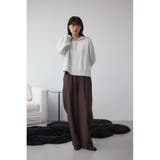 ラメベロアハーフZIPニットトップス | AZUL BY MOUSSY | 詳細画像3 