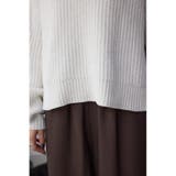 ラメベロアハーフZIPニットトップス | AZUL BY MOUSSY | 詳細画像10 