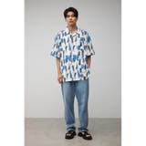 ランダムペイント開襟シャツ | AZUL BY MOUSSY | 詳細画像4
