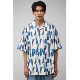 ランダムペイント開襟シャツ | AZUL BY MOUSSY | 詳細画像5