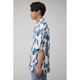 ランダムペイント開襟シャツ | AZUL BY MOUSSY | 詳細画像6
