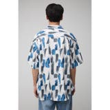 ランダムペイント開襟シャツ | AZUL BY MOUSSY | 詳細画像7