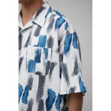 ランダムペイント開襟シャツ | AZUL BY MOUSSY | 詳細画像9