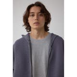 ミックスカラーリップル編みニットパーカー | AZUL BY MOUSSY | 詳細画像30