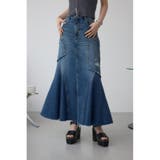 AZUL DENIM ダメージマーメイドスカート | AZUL BY MOUSSY | 詳細画像16