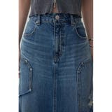 AZUL DENIM ダメージマーメイドスカート | AZUL BY MOUSSY | 詳細画像22