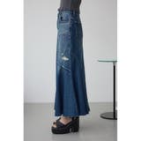 AZUL DENIM ダメージマーメイドスカート | AZUL BY MOUSSY | 詳細画像20