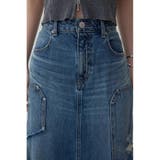 AZUL DENIM ダメージマーメイドスカート | AZUL BY MOUSSY | 詳細画像22
