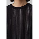 スカシクージー半袖ニット | AZUL BY MOUSSY | 詳細画像8
