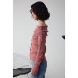 ギャザーオフショルダーニットトップス | AZUL BY MOUSSY | 詳細画像38