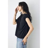 アシンメトリードレープトップス | AZUL BY MOUSSY | 詳細画像11 