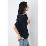 アシンメトリードレープトップス | AZUL BY MOUSSY | 詳細画像12 