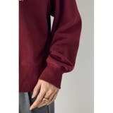 カレッジワッペンロゴ裏毛トップス | AZUL BY MOUSSY | 詳細画像26