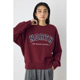 BRD | カレッジワッペンロゴ裏毛トップス | AZUL BY MOUSSY
