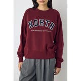 カレッジワッペンロゴ裏毛トップス | AZUL BY MOUSSY | 詳細画像19