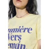 メッセージロゴ半袖Tシャツ | AZUL BY MOUSSY | 詳細画像29 