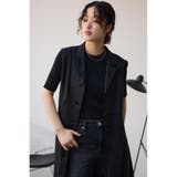 オープンカラージレワンピース | AZUL BY MOUSSY | 詳細画像15 