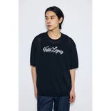 フロントロゴ半袖サマーニット | AZUL BY MOUSSY | 詳細画像2 
