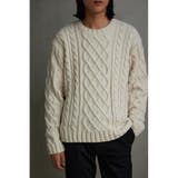 シェニールケーブルニット | AZUL BY MOUSSY | 詳細画像1
