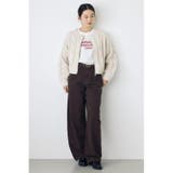ダブルジップニットカーディガン | AZUL BY MOUSSY | 詳細画像7 