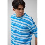 リップルジャガードボーダービッグTEE | AZUL BY MOUSSY | 詳細画像21