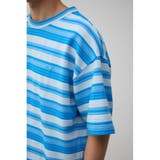 リップルジャガードボーダービッグTEE | AZUL BY MOUSSY | 詳細画像28