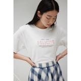 ソフトタッチロゴTシャツ | AZUL BY MOUSSY | 詳細画像1 